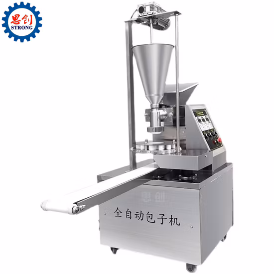 Boa qualidade de aço inoxidável automático Baozi pão cozido no vapor que faz a máquina fabricante de bolinho de sopa